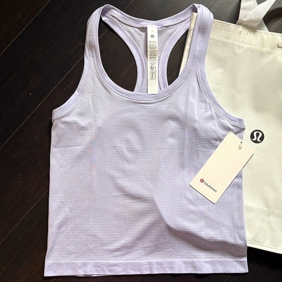 lululemon athletica Tops - Lululemon Tank Top Lavender Size 2 Racerback